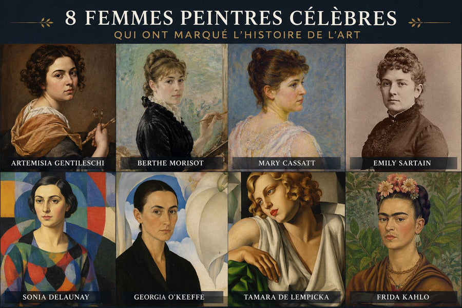 8 femmes peintres célèbres qui ont marqué l’histoire de l’art