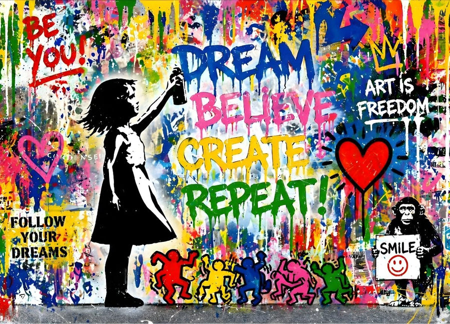 tableau pop art iconique