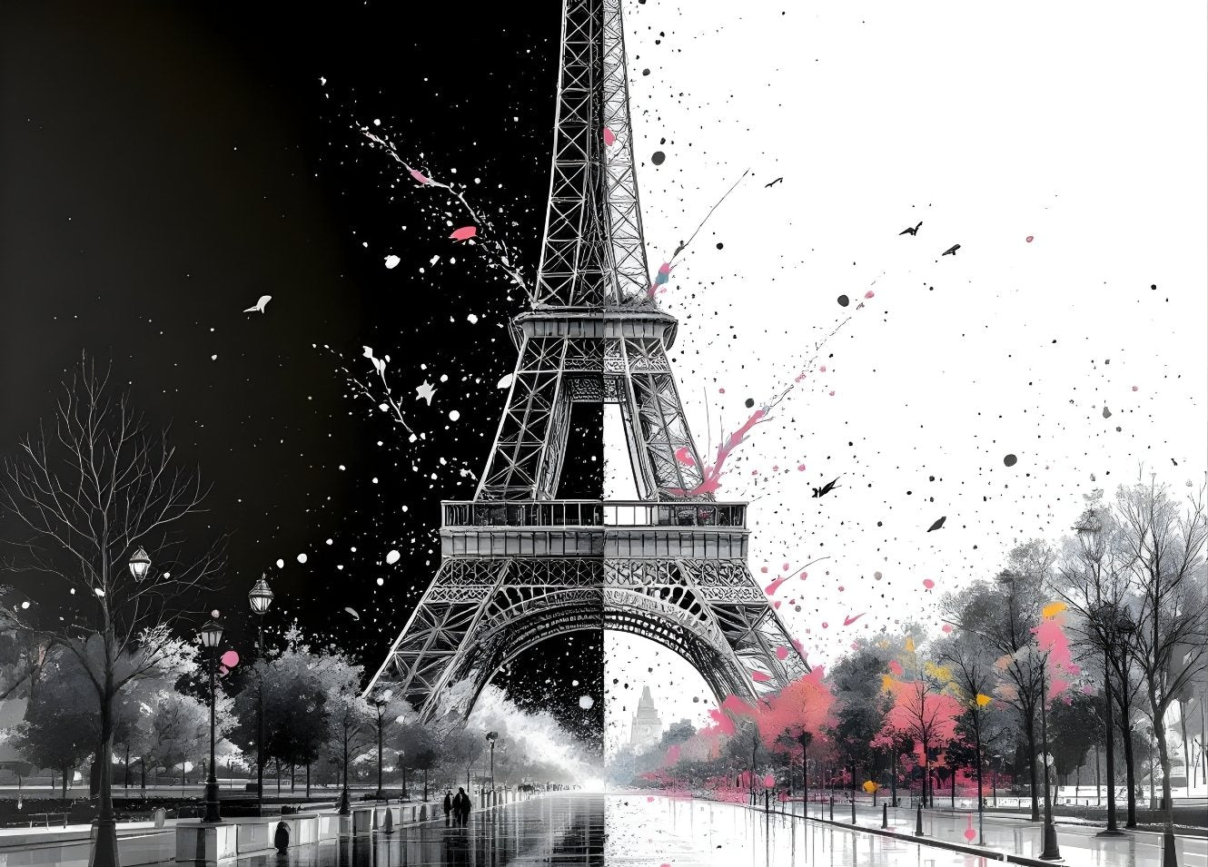 Tableaux de villes et de skylines 