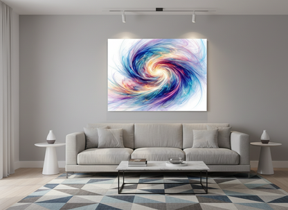 Vortex Chromatique – Tableau abstrait contemporain