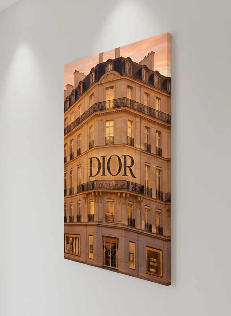Tableau architecture parisienne de luxe
