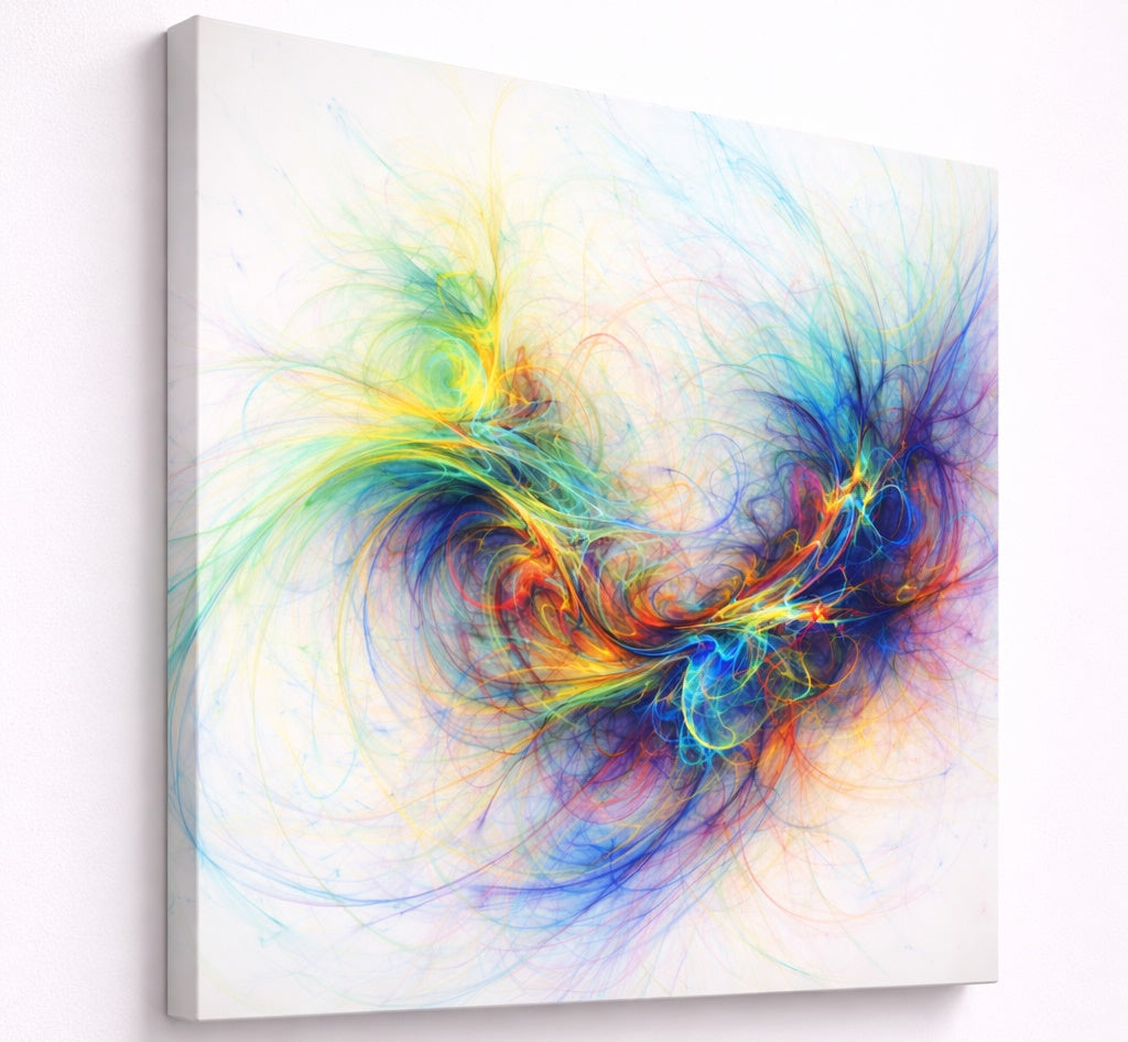 Tableau abstrait contemporain
