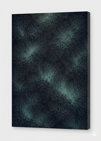 Tableau vue rapprochée texture organique fine impression haute définition
