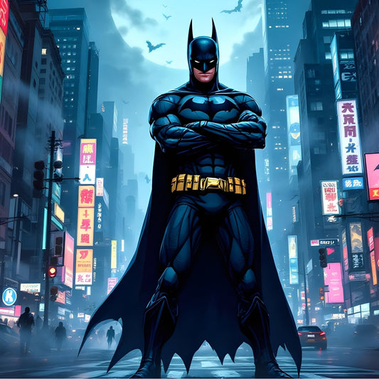 Tableau Batman super héros iconique
