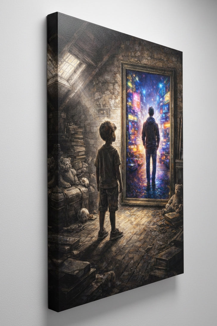 Détails lumineux et univers onirique contemporain
