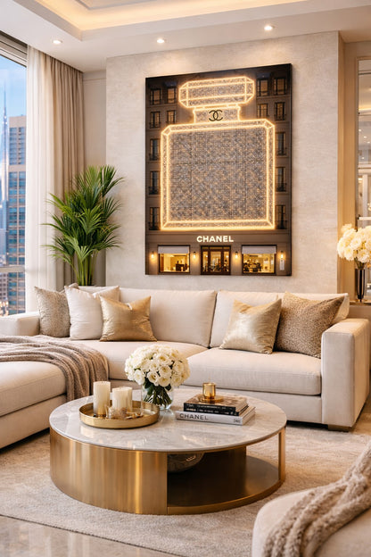 Tableau architecture parisienne élégante
