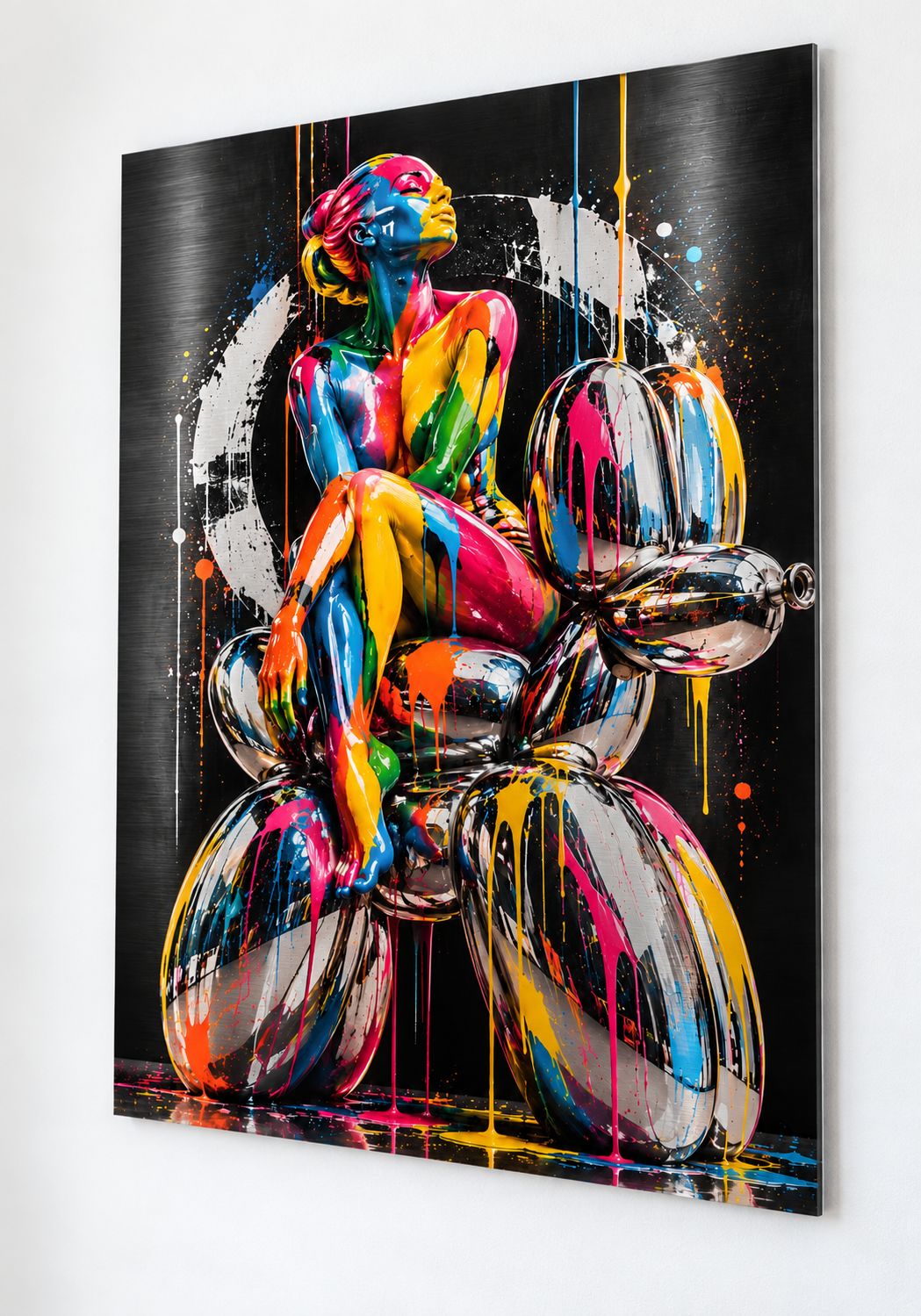 Tableau Chrome & Colors imprimé sur aluminium
