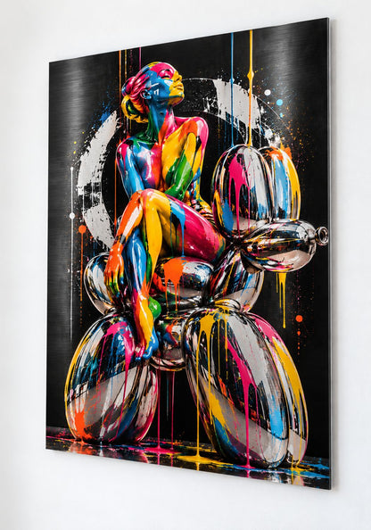 Tableau Chrome & Colors imprimé sur aluminium
