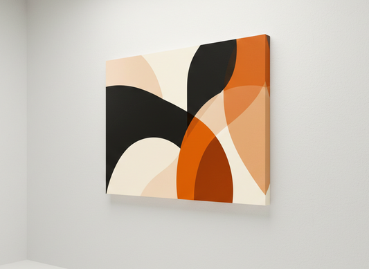 Art abstrait contemporain minimaliste
