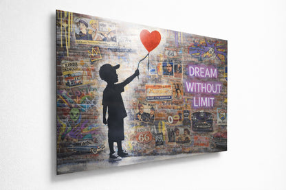 impression de l'oeuvre sur plaque alu dibond