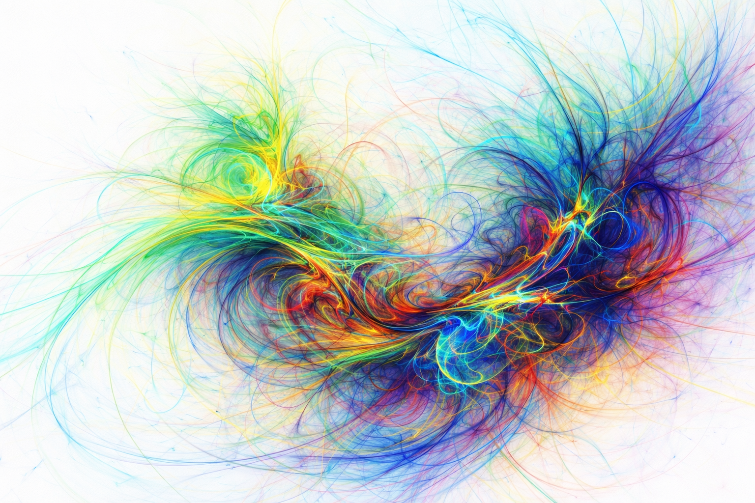 Art abstrait fluide et coloré
