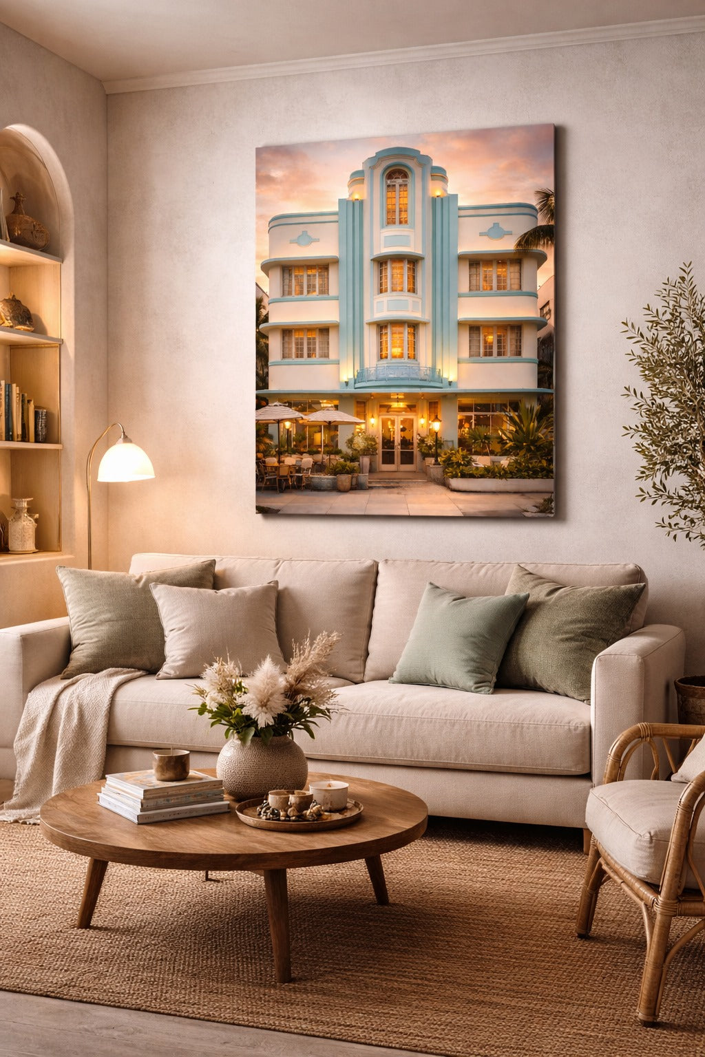 Architecture Art Déco iconique de South Beach
