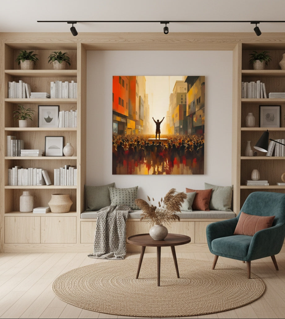 Vue rapprochée de la lumière et de la composition narrative
