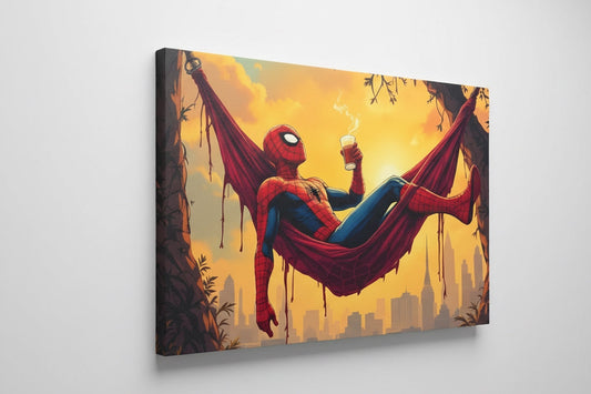 Tableau pop culture moderne personnage marvel
