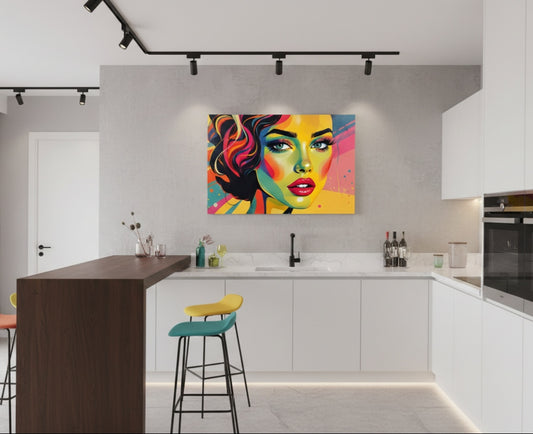 Tableau décoratif portrait moderne
