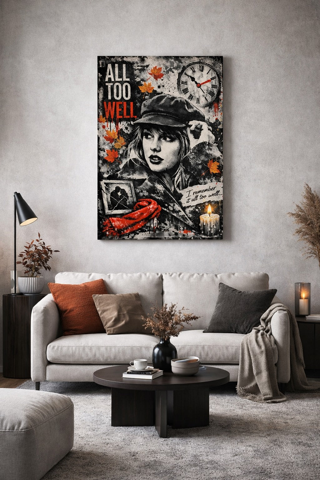 Tableau décoratif pop art émotionnel
