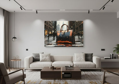 Détail tableau objet iconique luxe
