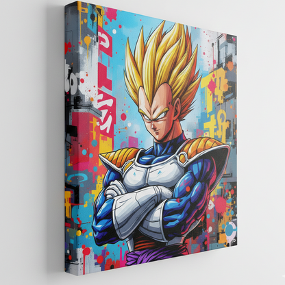 Art mural manga pop culture
