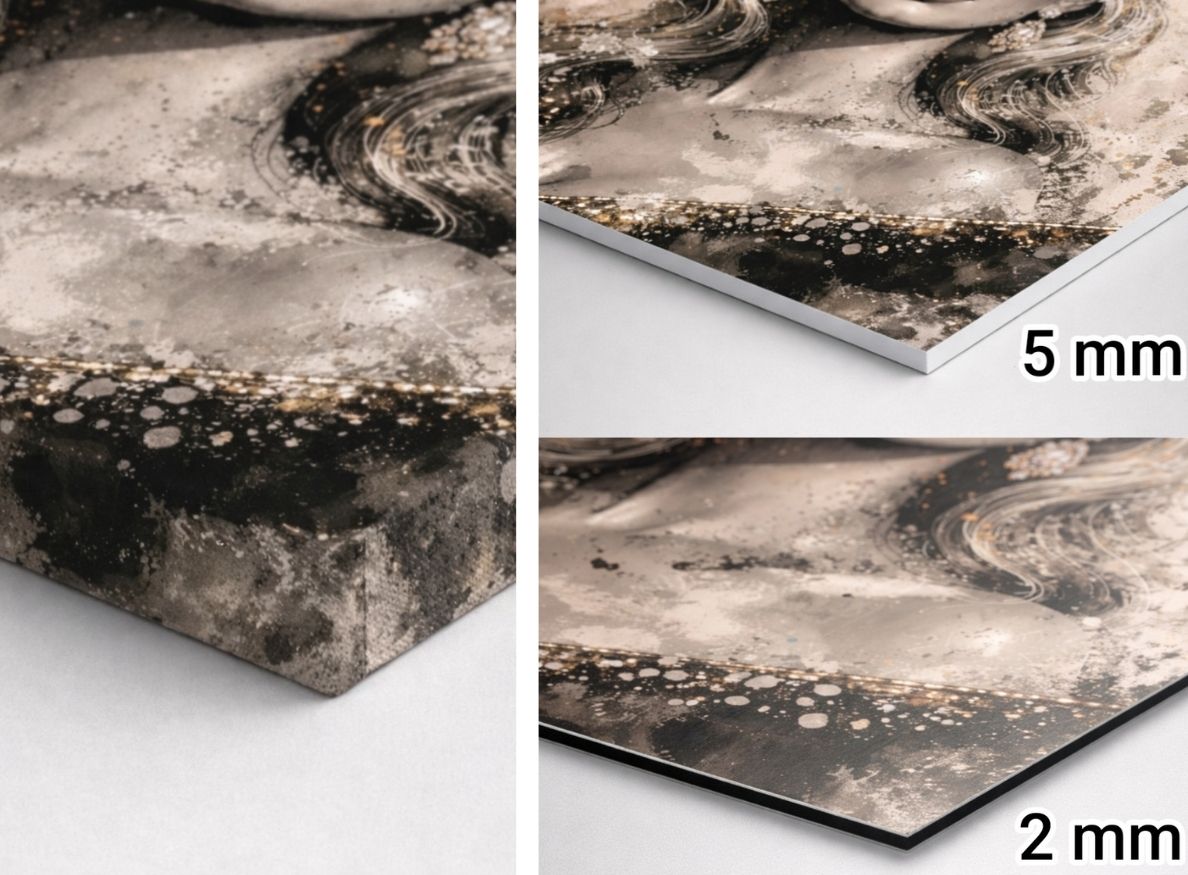 Support pour impression du tableau