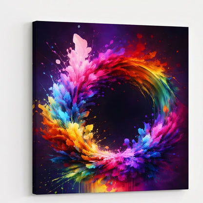 Tableau abstrait moderne design pour décoration murale
