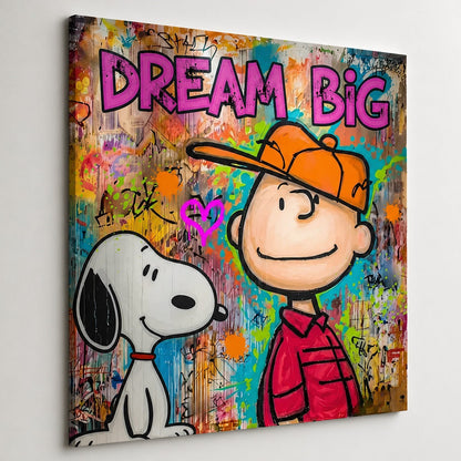 tableau-charlie-brown-snoopy-detail
