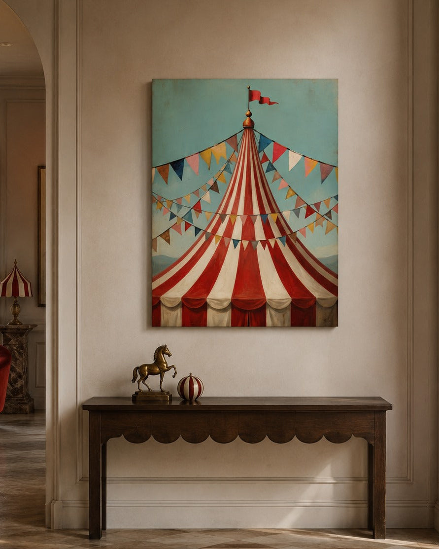 Tableau Circus Chic vintage
