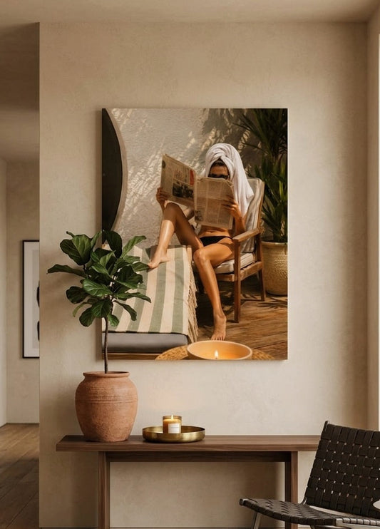 Œuvre lifestyle idéale pour un salon, une chambre ou une maison de vacances
