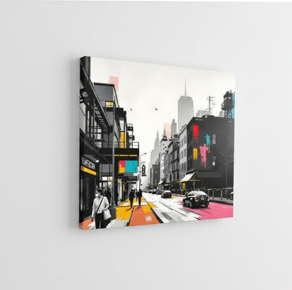 Tableau Manhattan urbain contemporain
