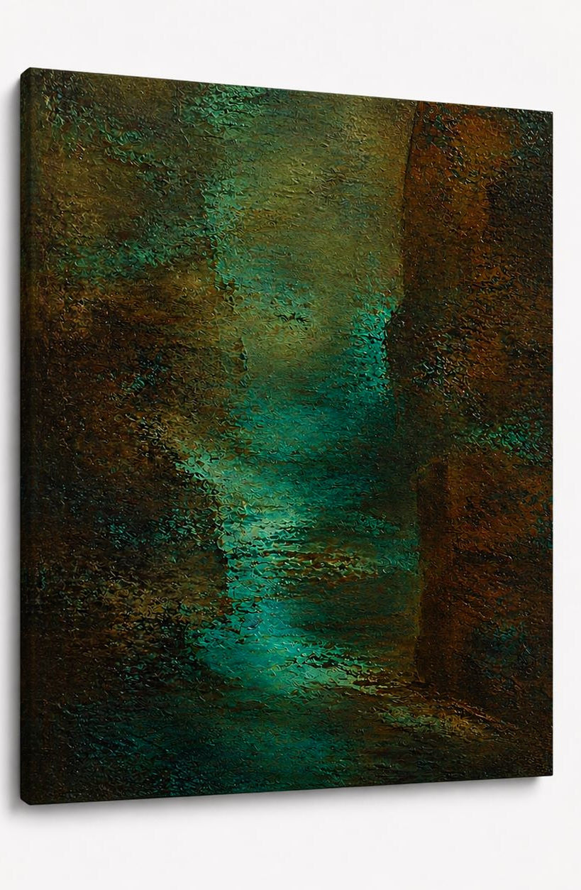 Décoration murale paysage marin abstrait moderne et apaisant
