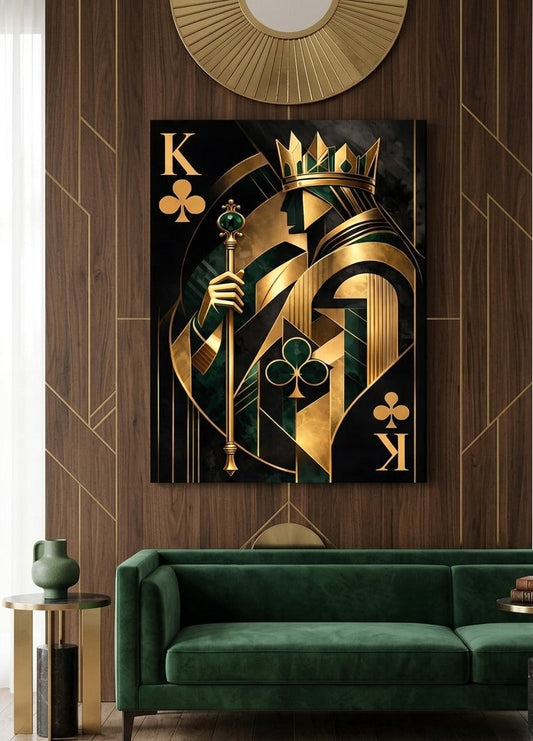 Tableau mural contemporain art déco idéal pour décoration moderne et intérieure élégante
