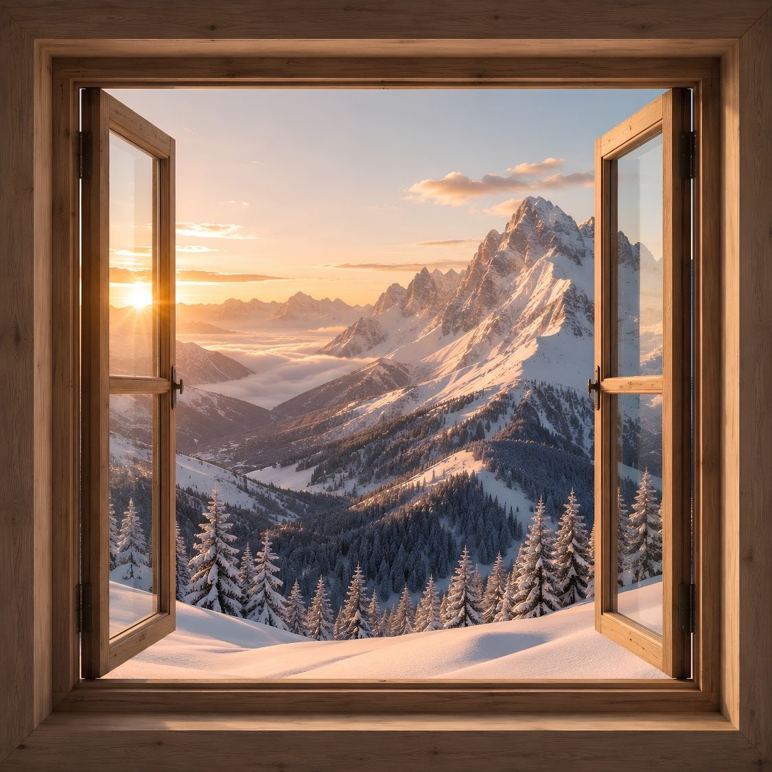 tableau-trompe-oeil-sommets-enneiges
