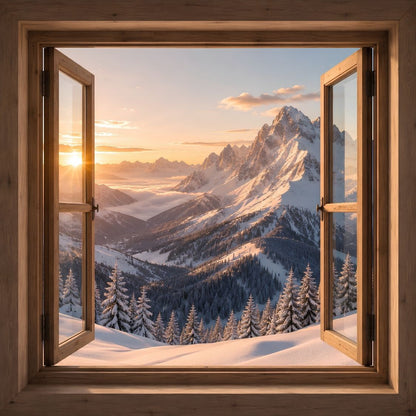 tableau-trompe-oeil-sommets-enneiges
