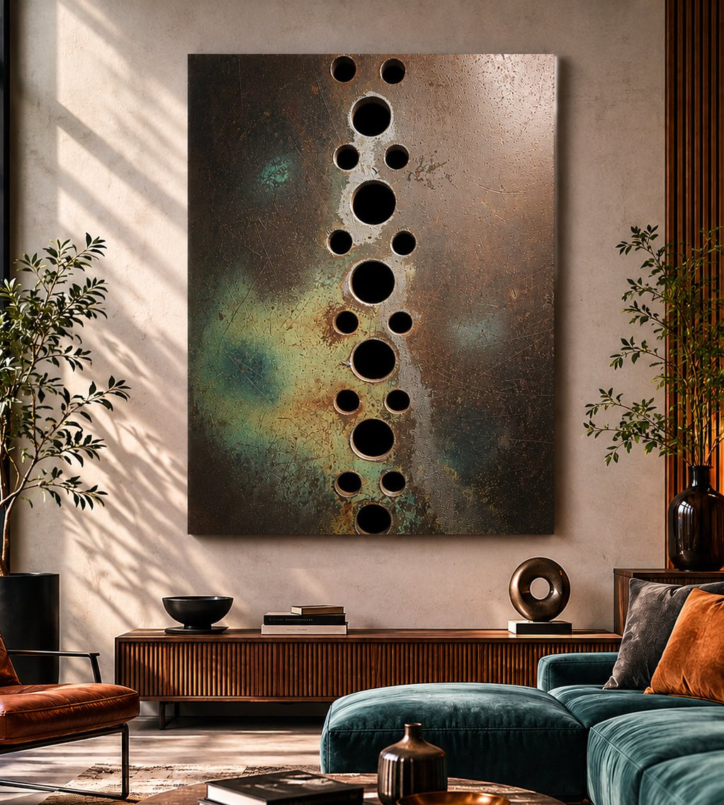 Tableau contemporain idéal pour salon Japandi chambre zen ou décoration minimaliste haut de gamme
