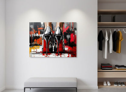 Tableau mural design objet iconique mode contemporain
