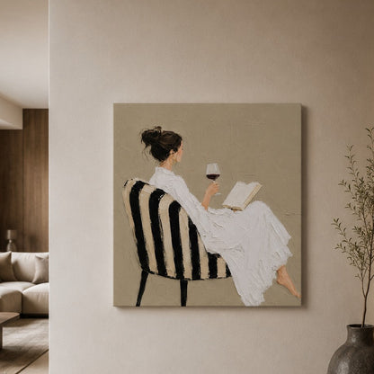 Mise en situation dans un salon contemporain
